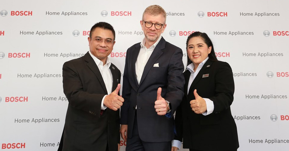 BSH เปิดตัว BOSCH แบรนด์เครื่องใช้ไฟฟ้าอันดับ 1 ในยุโรป