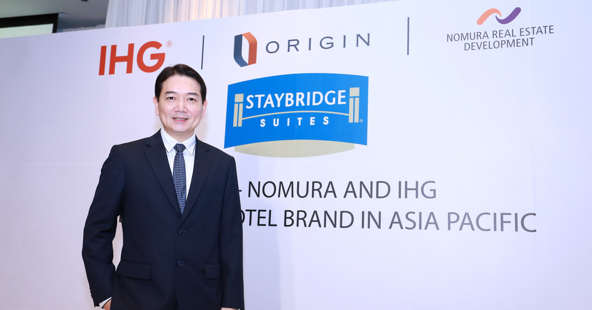 ออริจิ้น ดึงเชน IHG ผุดโรงแรม 3 แห่ง มูลค่า 7,500 ล้านบาท