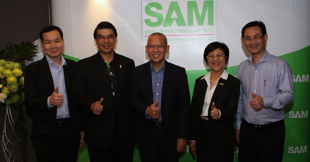 SAM เผยผลงาน Q1 ไปได้สวย ขายทรัพย์ NPA ฉลุย มั่นใจปี 61 ทะลุเป้า