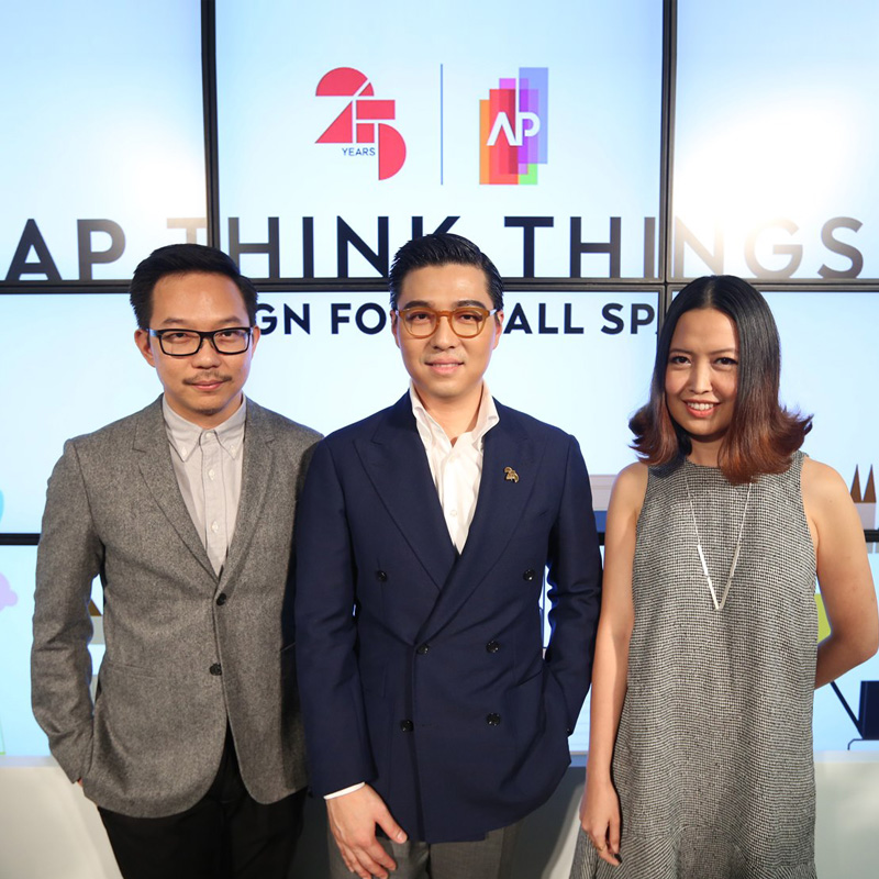 ‘เอพี ไทยแลนด์’ เปิดนิทรรศการ ‘AP THINK THINGS เอพีคิดให้คุณ...อยู่’ จัดแสดงนวัตกรรมการออกแบบเครื่องใช้ในบ้าน 14 ดีไซน์ ‘ปฏิวัติการใช้พื้นที่อยู่อาศัยอย่างที่คุณไม่เคยคิดมาก่อน’ 