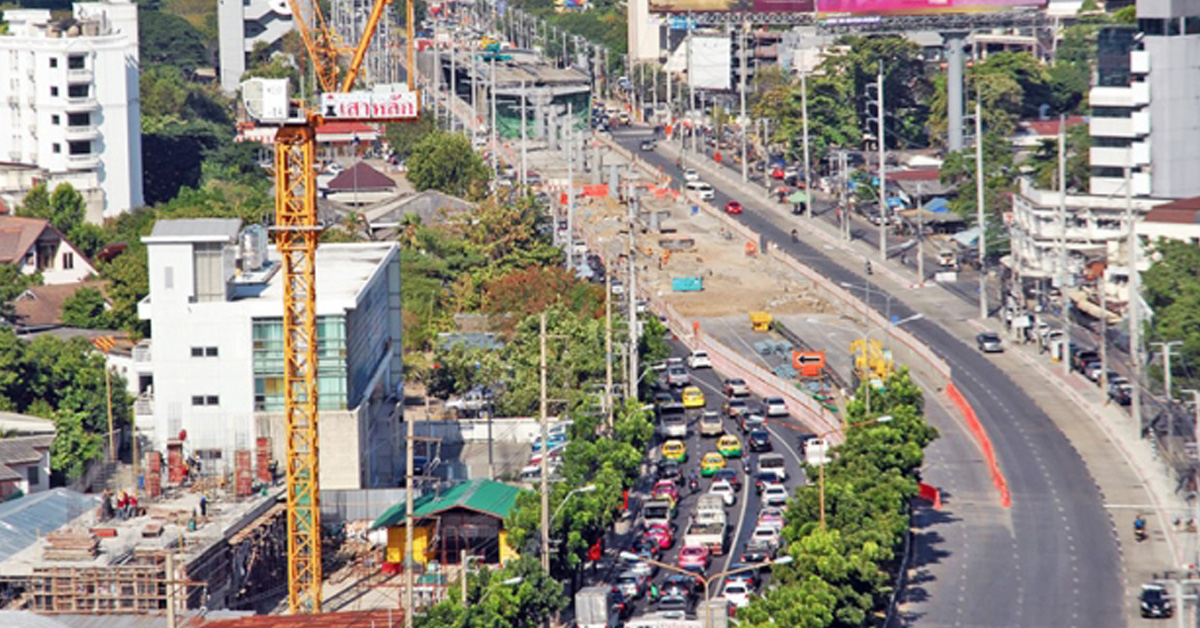 รฟม.ช่วยบรรเทาฝุ่นละอองหยุดสร้างรถไฟฟ้าถึง 22 ม.ค. ฟรีค่าจอดรถ MRT-สายสีม่วง