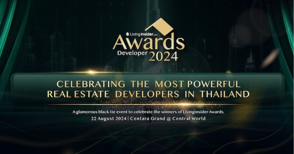 งานประกาศรางวัลแห่งปี Livinginsider Developer Awards 2024