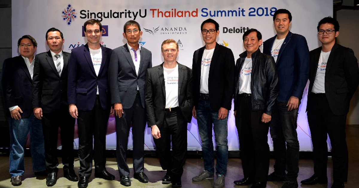 ครั้งแรกในเอเชียตะวันออกเฉียงใต้ กับงานสัมมนาระดับโลก SingularityU Thailand Summit 2018