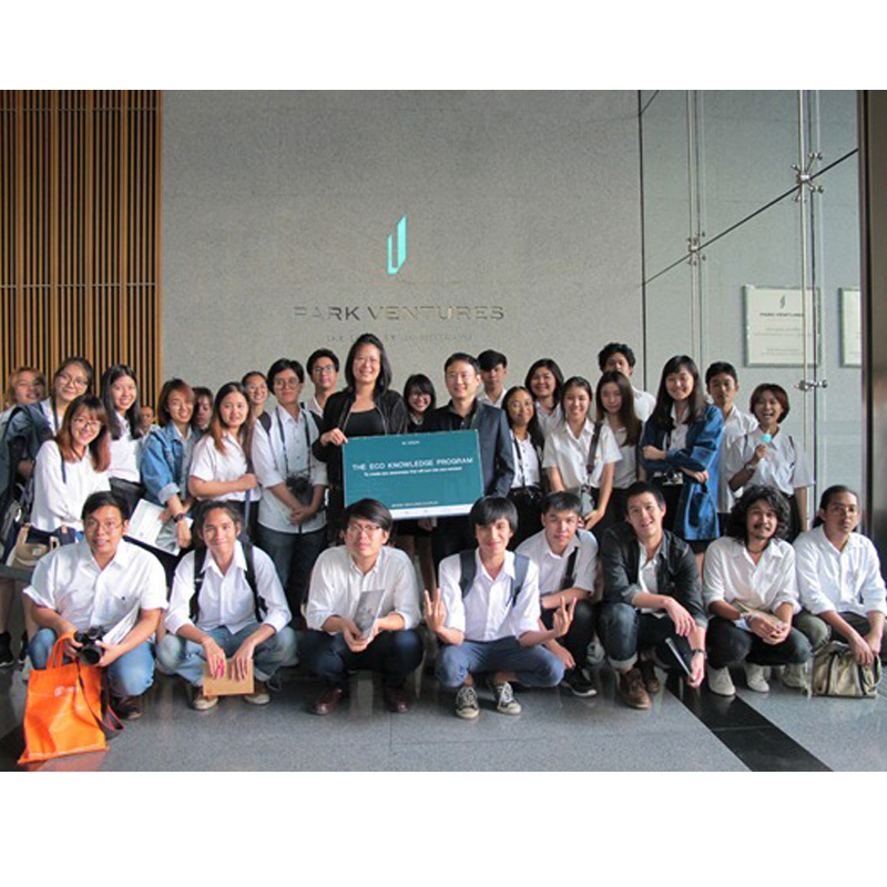 บริษัท ยูนิเวนเจอร์ จำกัด (มหาชน) เปิดให้นักศึกษาเข้าเยี่ยมชม โครงการ Be Green The Eco Knowledge Program