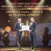 TC Development ส่ง One9Five อโศก-พระราม 9 คว้า 4 รางวัลจากงาน Property Guru Thailand Property Awards 2018