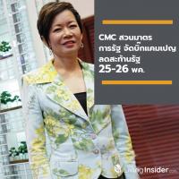 CMC สวนมาตรการรัฐ จัดบิ๊กแคมเปญ ลดสะท้านรัฐ 25-26 พค.