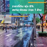 ราคาที่พุ่ง 8% สยาม-ชิดลม วาละ 1 ล้าน