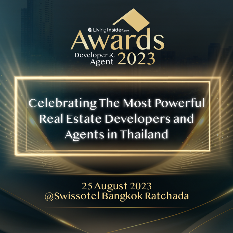 ครั้งเเรกกับงานประกาศรางวัล Livinginsider Awards 2023 เชิดชูผลงานผู้ประกอบการเเละนายหน้าอสังหาริมทรัพย์ในประเทศไทย