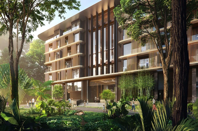 Sale DownCondoBangna, Bearing, Lasalle : Urgent sale before transfer!!!! Down payment sale Mulberry Grove The Forestias Condo Size 63.33 sqm (1bedroom /1bathroom) at a price of 15,300,000 million baht.