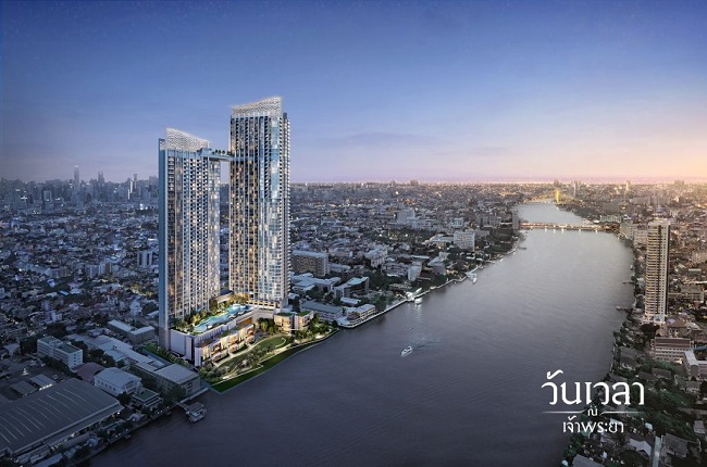 Sale DownCondoRama 8, Samsen, Ratchawat : Day time at Chao Phraya River, full frame glass river view, high floor, full view of the river, Max, see fireworks far away