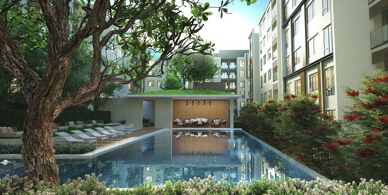 ขายคอนโดเกษตรศาสตร์ รัชโยธิน : Phyll Phahol 34 , 1 bed 1 bath ขนาด 35.2 ตร.ม. 4,730,000 บาท Kung