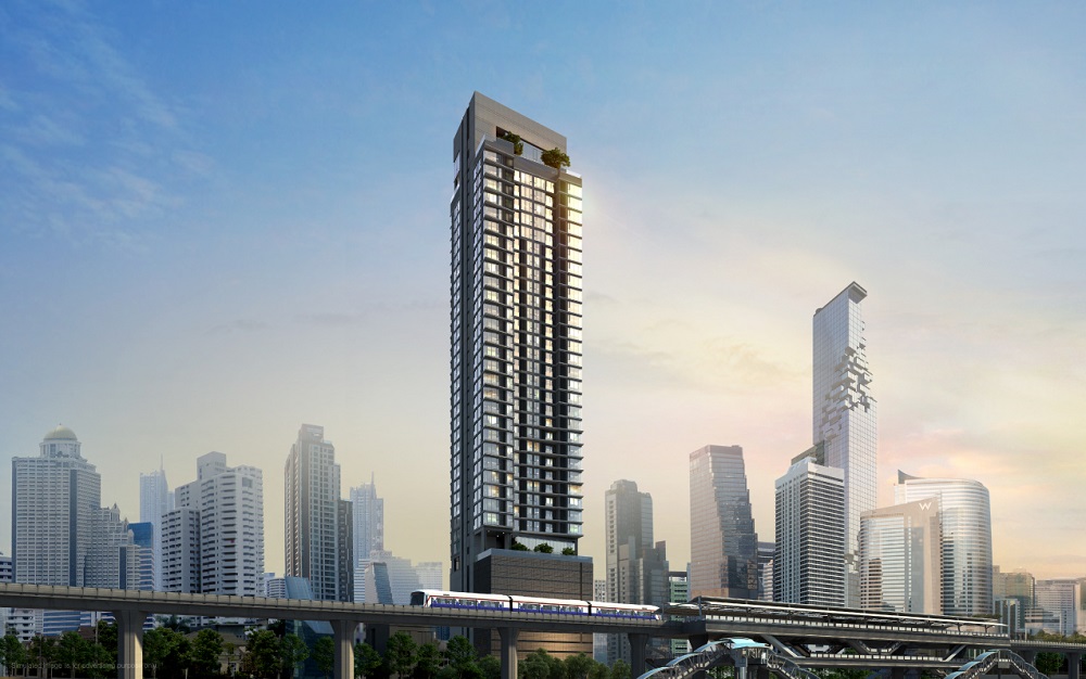 For SaleCondoSathorn, Narathiwat : ♦ Best Price ♦ Floor 15+ 63.53 sq m. | 2 bedrooms | Condo near BTS St. Louis 1 minute, Saint Louis Suksa School 2 minutes, King Power Mahanakhon 3 minutes.