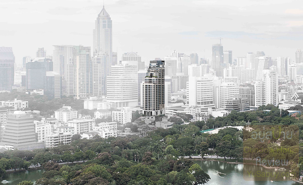 ให้เช่าคอนโดวิทยุ ชิดลม หลังสวน : Muniq Langsuan, 3 bed, 400000 per month