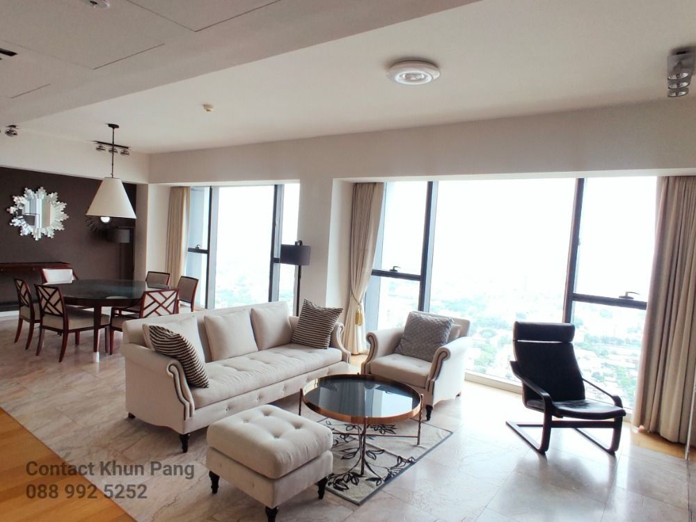 ขายคอนโดสาทร นราธิวาส : For Sale THE MET high floor unblock view with a tenant for 1 year contract