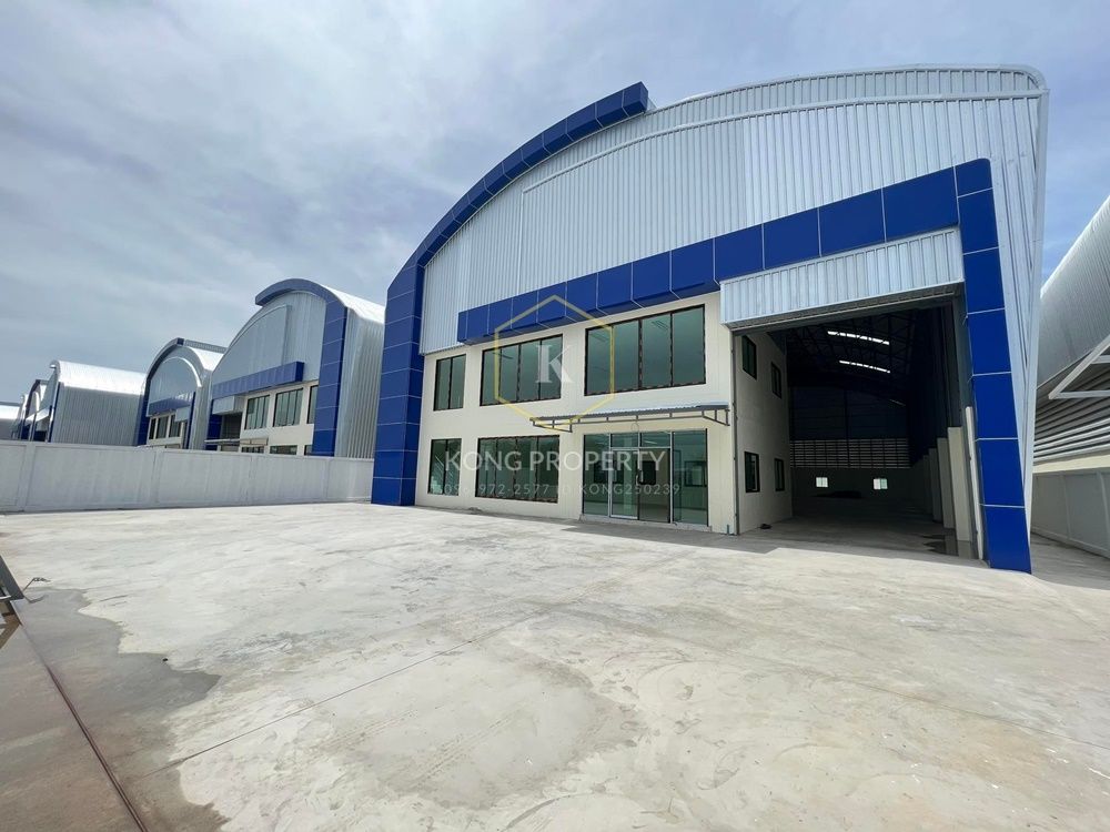 For RentFactorySamut Prakan,Samrong : Factory for rent, new warehouse, 960 sq m., Bang Phli District, Samut Prakan