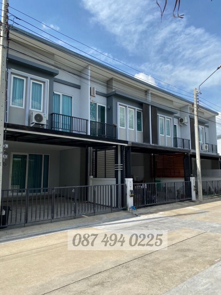 For RentTownhouseNonthaburi, Bang Yai, Bangbuathong : (Already rented) Townhome Chuan Chuen Town Kaew In Bang Yai near Central Westgate.