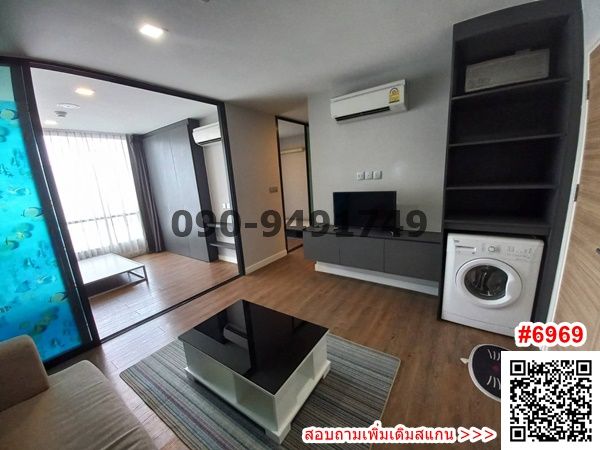 For SaleCondoNawamin, Ramindra : Condo for sale Esta Bliss Ramintra, beautiful room, Building A, 5th floor, near Setthabut Bamphen School 400 m.