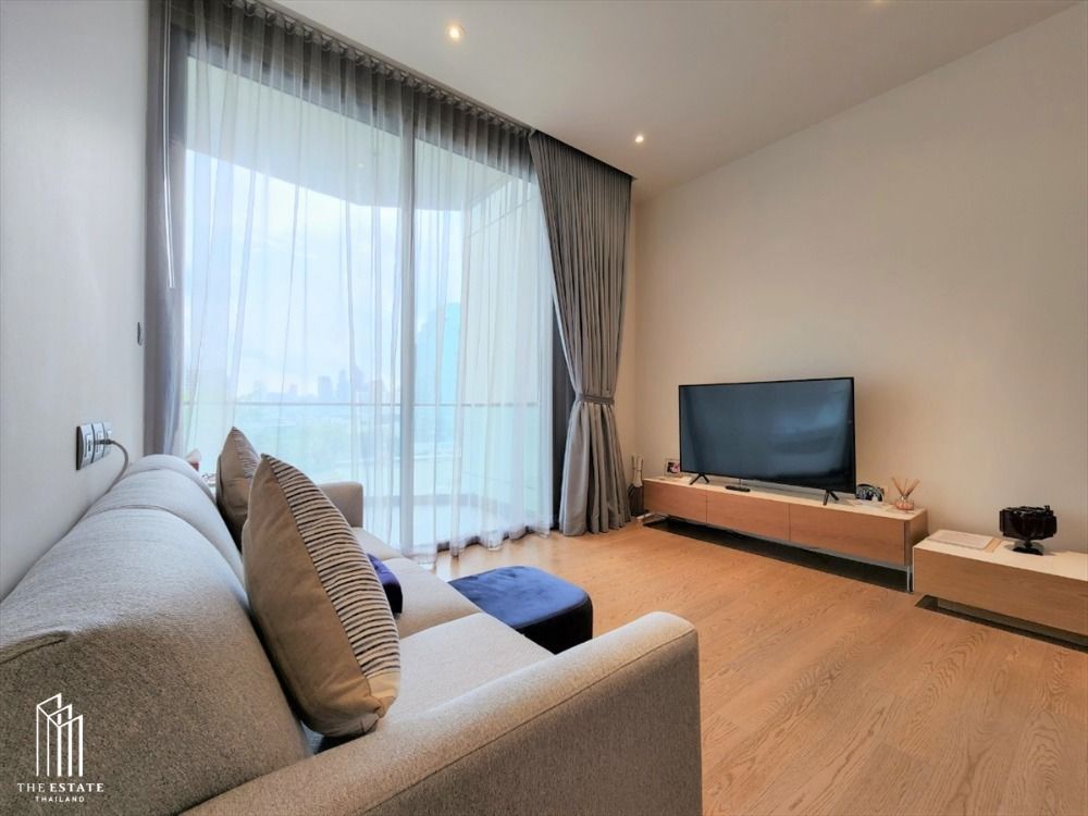 For RentCondoWongwianyai, Charoennakor : Condo for RENT *Magnolias Waterfront Residences ICONSIAM, beautifully decorated room, river view, 2 large rooms @110,000 Baht