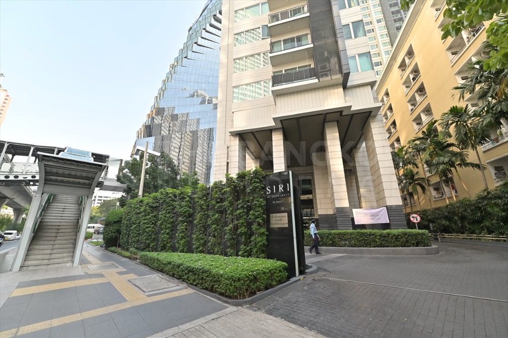 For SaleCondoSukhumvit, Asoke, Thonglor : 🔥Just 134,xxx B/Sqm.🔥For Sale Condo Siri @ Sukhumvit, 1B1B, 52 sq.m. Fully-furnished, unblocked view. Luxury condo connected to BTS Thonglor