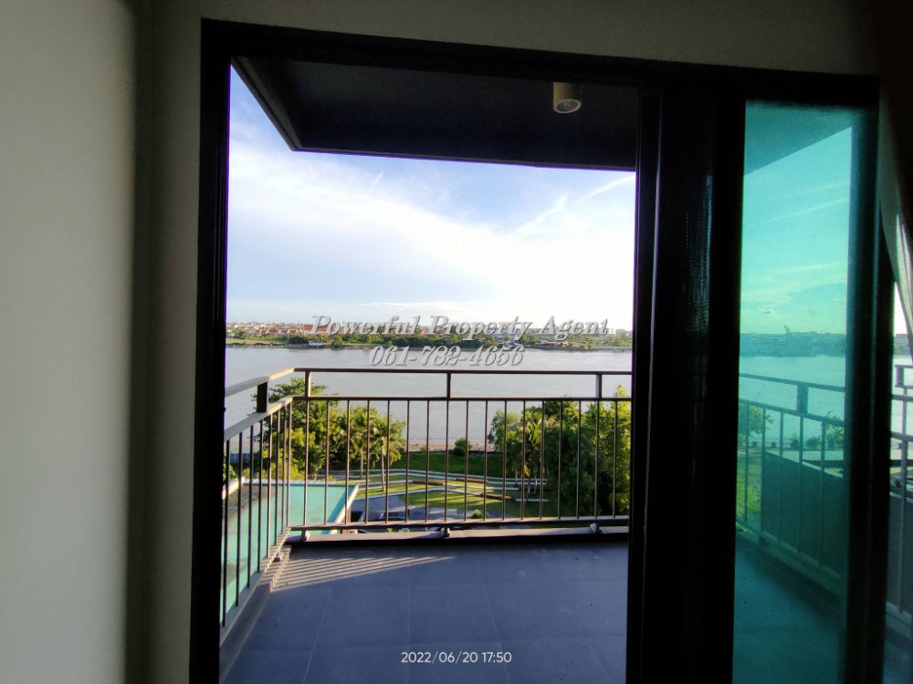 For SaleCondoRama3 (Riverside),Satupadit : Condo for sale U Delight Riverfront Rama 3, corner room, 55 sq m., Chao Phraya River view.