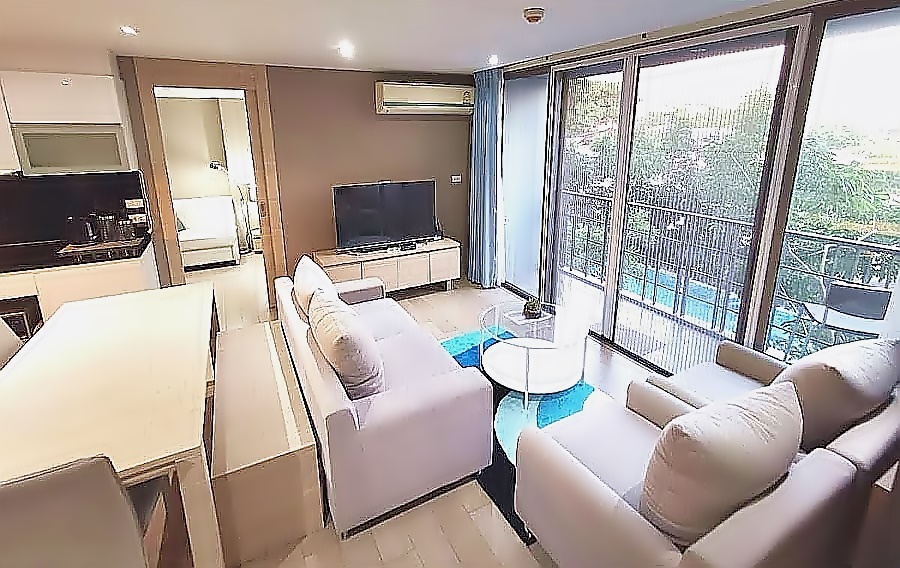 For SaleCondoSilom, Saladaeng, Bangrak : 🔥 Big room, pool view, near BTS!!! Condo for sale Klass Silom, near BTS Chong Nonsi and MRT Silom.