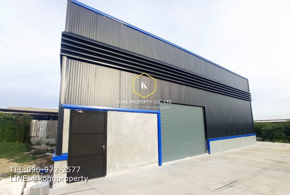 For RentWarehousePattanakan, Srinakarin : Rent a new warehouse New Krungthep Kreetha Road, Saphan Sung District, Bangkok, Area 300 sq.m. Warehouse for rent, Saphan Sung District, Bangkok