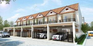 For SaleTownhouseRayong : Urgent sale, 2-storey townhome, Pla Beach Town project, good location, Rayong, near the beach