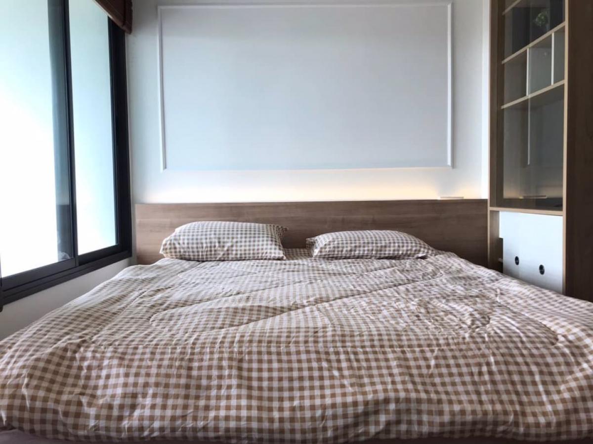 For RentCondoRama3 (Riverside),Satupadit : Beautiful condo by the river🌈U Delight Residence Riverfront⛱(Rama 3) next to Chao Phraya River🛶34 sq m. 19th floor, room near the water🌈1 bedroom, east side, Bhumibol Bridge side, no building blocking, built-in furniture + complete electrical appliances (