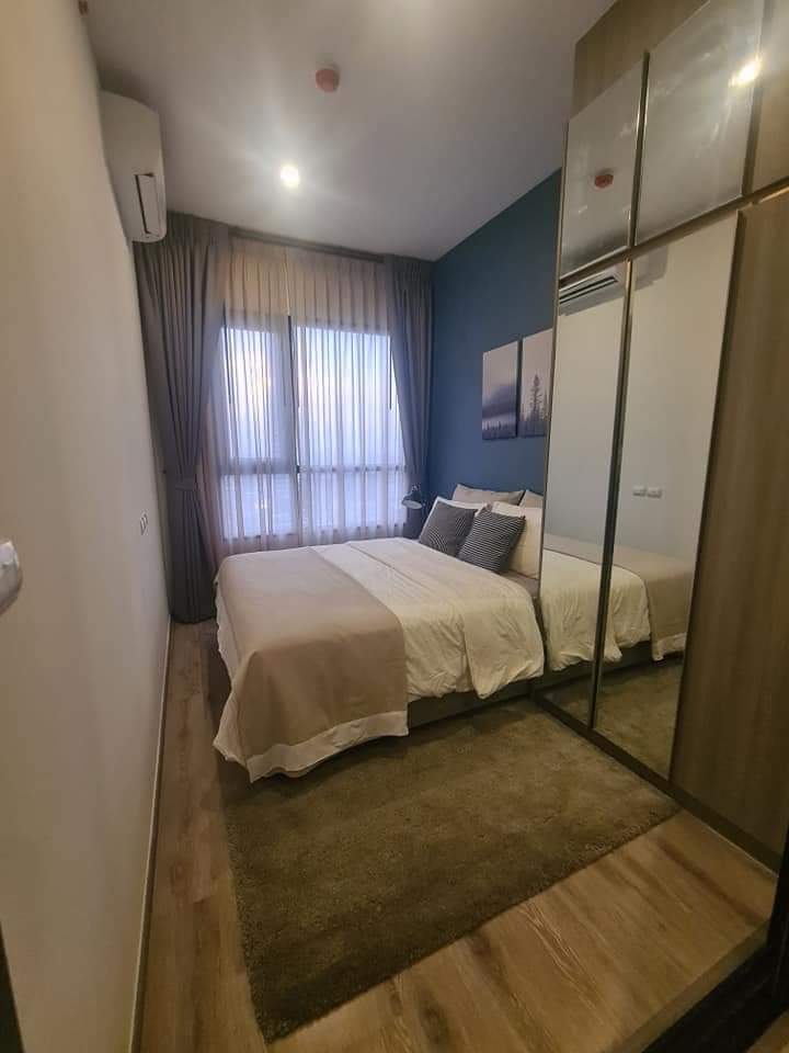 For RentCondoOnnut, Udomsuk : 🛟Condo for rent Knightsbridge Prime Onnut, near BTS Onnut, near Big C department store, high floor, beautiful view, beautiful built-in room, 23 sq m., only 16000-