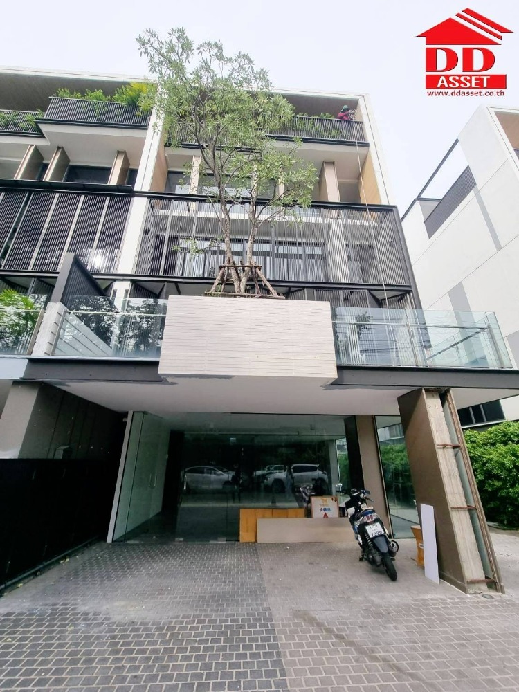 For SaleHome OfficeRama9, Petchburi, RCA : The Element Rama 9, 5-storey home office with elevator near The Nine Rama 9 near Airport Link Hua Mak Station