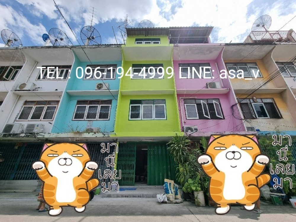 For RentShophouseRathburana, Suksawat : For rent, 3-storey commercial building, Soi Suksawat 26 (Kanchanakunchorn), near Bang Pakok Temple, Big C Bangpakok Lotus Bang Pakok, Bang Pakeo Intersection, 10,000 baht. Inquire 096-194-4999 LINE : asa_v