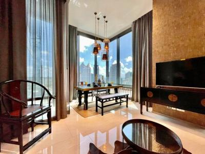 ให้เช่าคอนโดสยาม จุฬา สามย่าน : Ashton Silom Condo, luxury condo, ready to be built, next to Silom Road, 350 m. from BTS Chong Nonsi