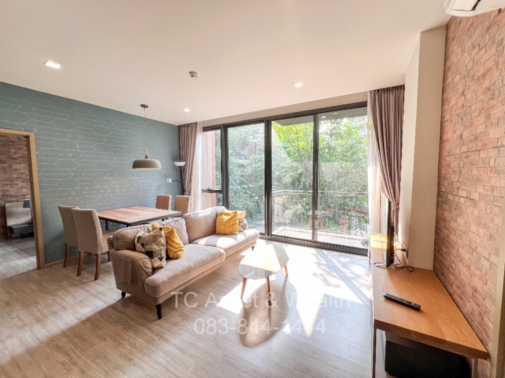 For SaleCondoOnnut, Udomsuk : 🔥For Sale (Foreign Quota) Mori Haus 2 Bedrooms 67.ุ11 Sq.M., 2nd floor, Pool View Fully Furnished🔥Sale 9.8 Million Baht