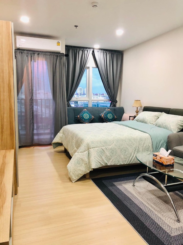 For RentCondoRamkhamhaeng, Hua Mak : SVR106  Supalai Veranda Ramkhamheang, 6th Floor, 📌washing machine, 28 sqm. 11,000 baht. 064-959-8900