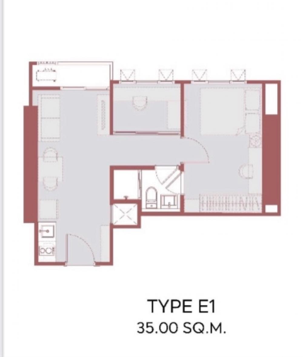 Sale DownCondoKhlongtoei, Kluaynamthai : Aspire Sukhumvit Rama 4, 2 bedrooms, 35 sq m, BTS 640m, on the main road, Rama 4