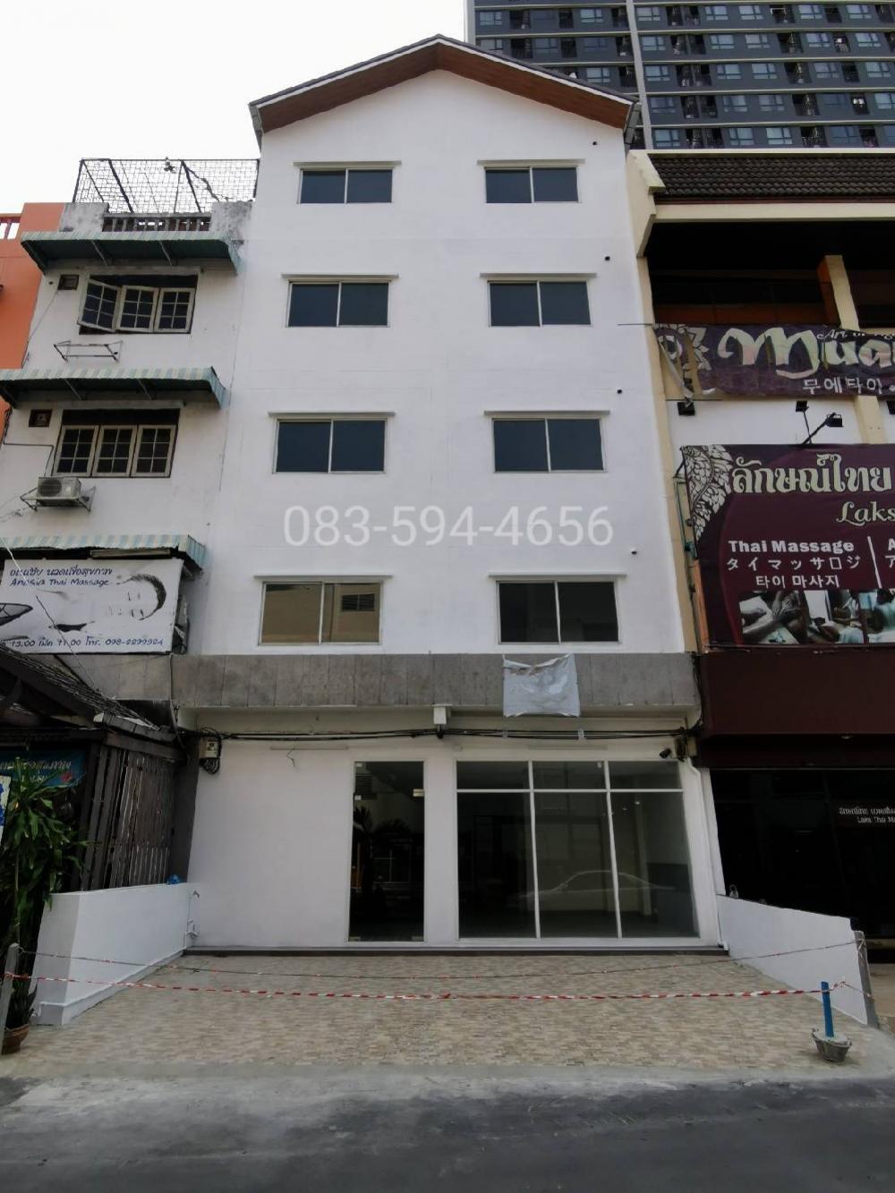 For RentShophouseOnnut, Udomsuk : Commercial building for rent, 2 units, very good location, near BTS On Nut, only 500 m.