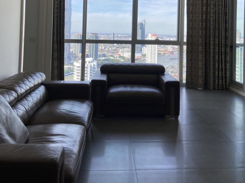 For RentCondoWongwianyai, Charoennakor : For Rent The River Condominium 3 Bed 95,000