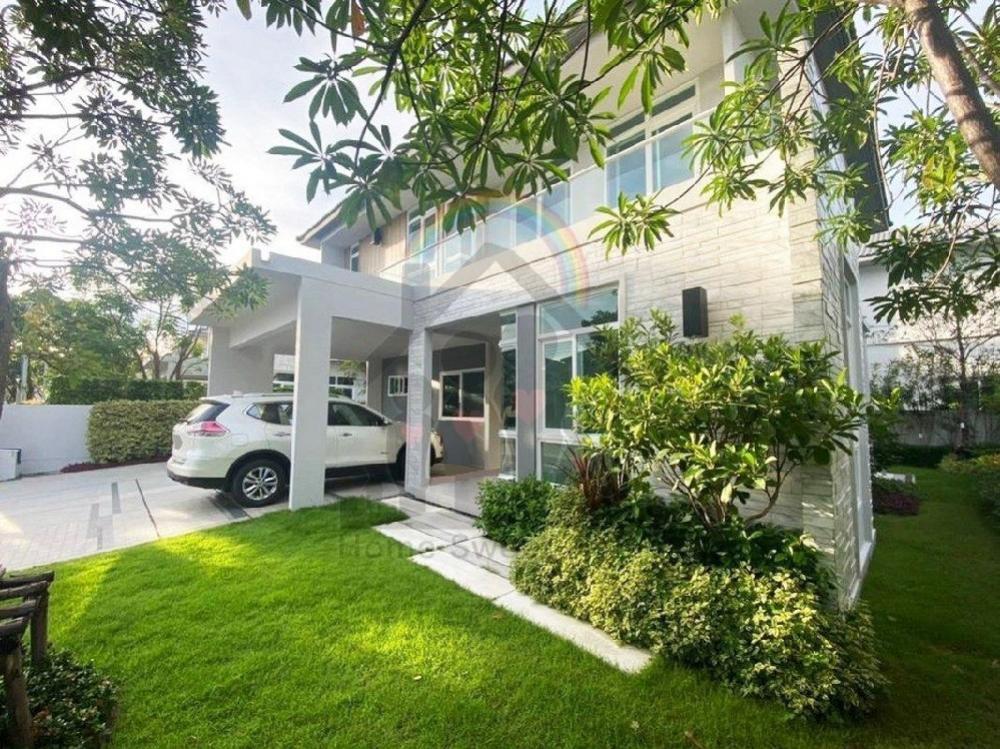 For SaleHouseLadkrabang, Suwannaphum Airport : Mantana Bangna-Wongwaen, beautifully decorated house, near the expressway, very new!! from Land & House, a large detached house near the club house Close to many amenities