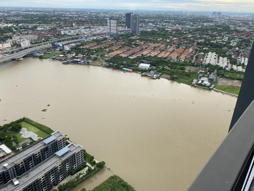 For SaleCondoRattanathibet, Sanambinna : For sale: Politan Aqua Condo, 51st floor, Chao Phraya River view.