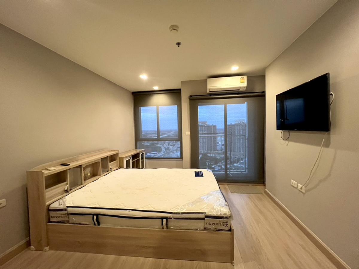 For RentCondoNonthaburi, Bang Yai, Bangbuathong : For rent‼️Casa Condo Bang Yai, studio room, 34th floor, furniture‼️with complete electrical appliances.