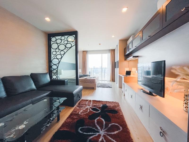 For RentCondoOnnut, Udomsuk : For Rent Sky Walk Condominium Studio 40 sqm