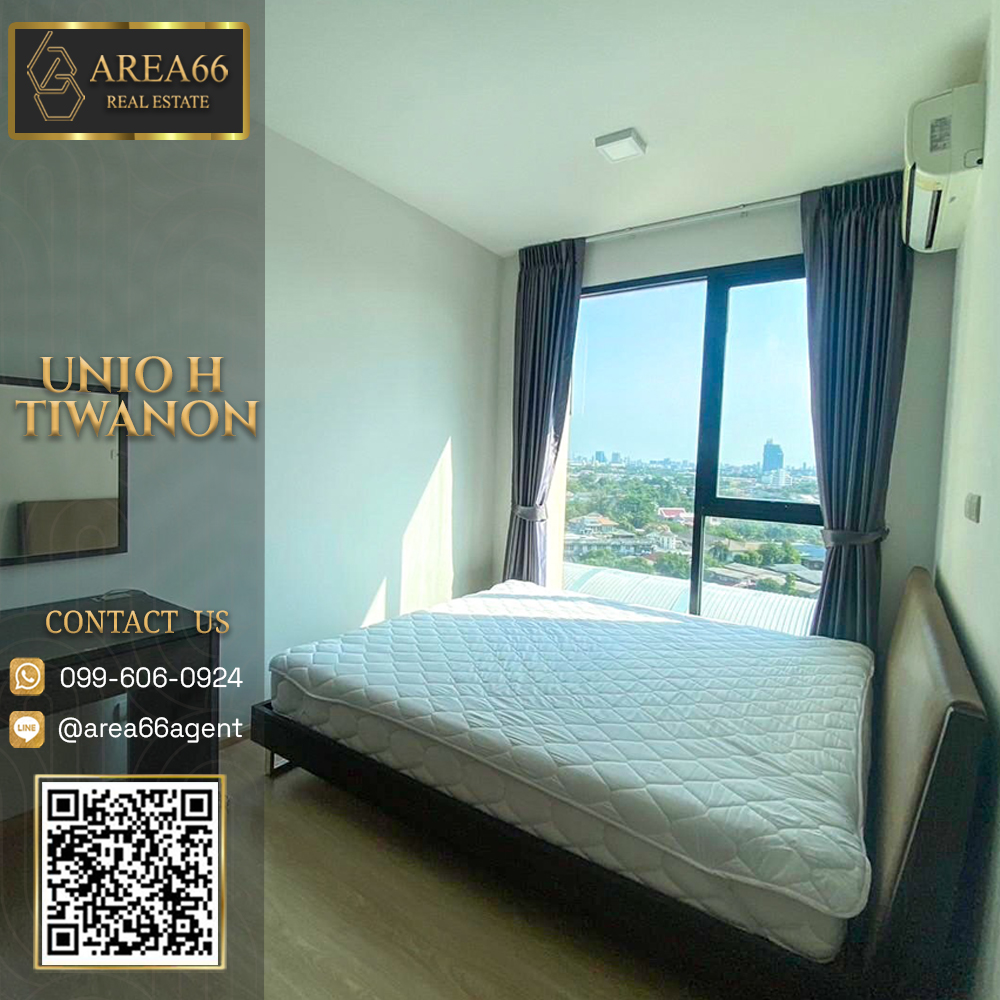 For SaleCondoRattanathibet, Sanambinna : 🔥 For sale!! Condo Unio H Tiwanon