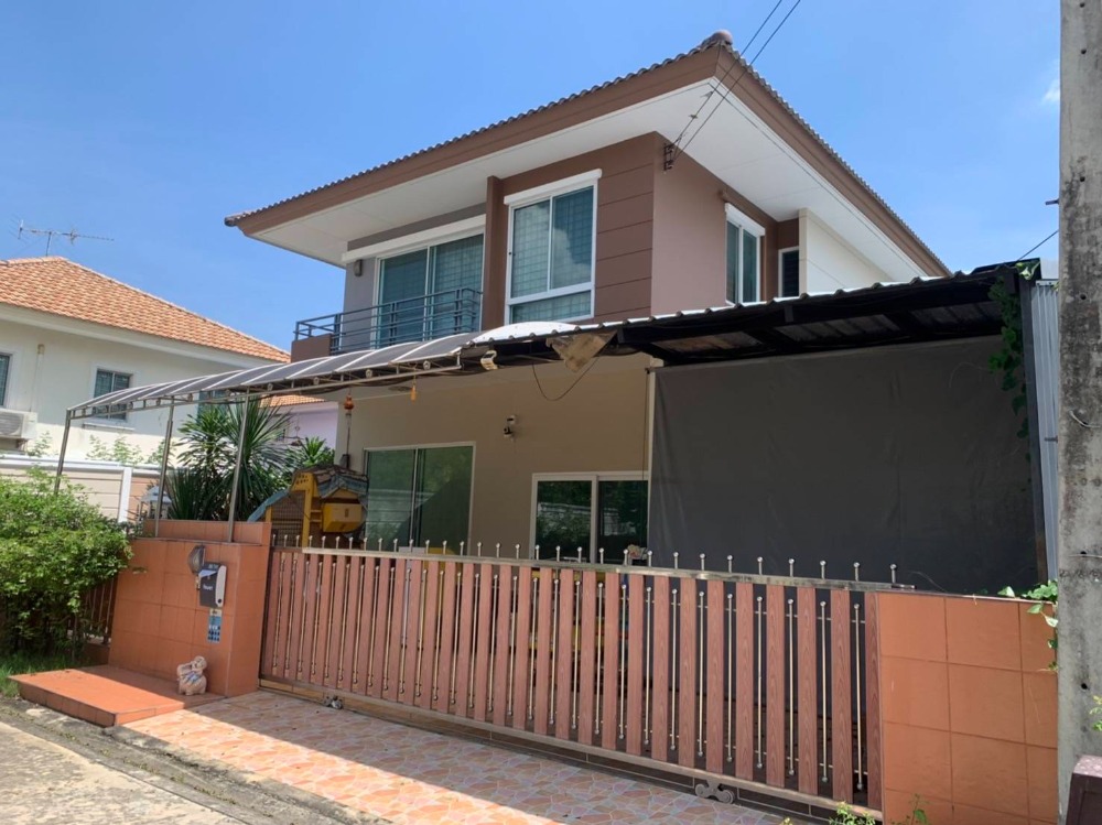 For SaleHousePathum Thani,Rangsit, Thammasat : house for sale The Trustville Watcharaphon​ Hathairat, beautiful decoration, ready to move in (SAV321)