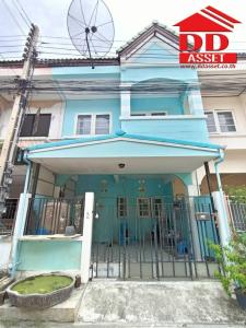 For SaleTownhouseNonthaburi, Bang Yai, Bangbuathong : 2 storey townhouse for sale, Bua Thong Thani Village. Opposite Sombat Buri Market Next to Kanchanaphisek Road, near Lotus Bang Kruai - Sai Noi