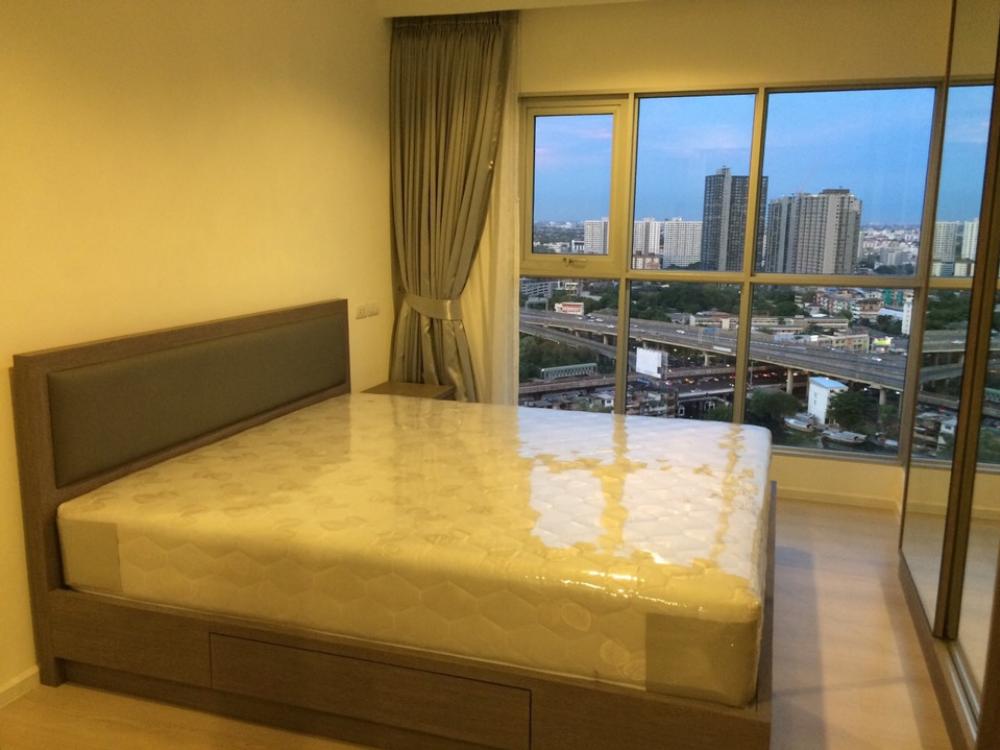 For RentCondoOnnut, Udomsuk : For rent: Aspire Sukhumvit 48, S Building, 38sq.m., full furnished, high floor with unblocked view (by owner)