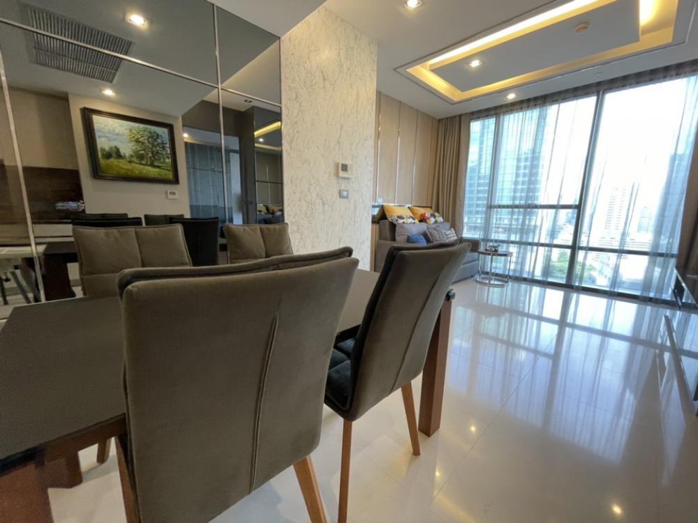 For SaleCondoSathorn, Narathiwat : Luxury!! 🎉🎉The Bangkok Sathorn. Beautiful room for sale, Full Furnish with luxury furniture - Ralph Lauren, high floor!!! Foreigner Quota.