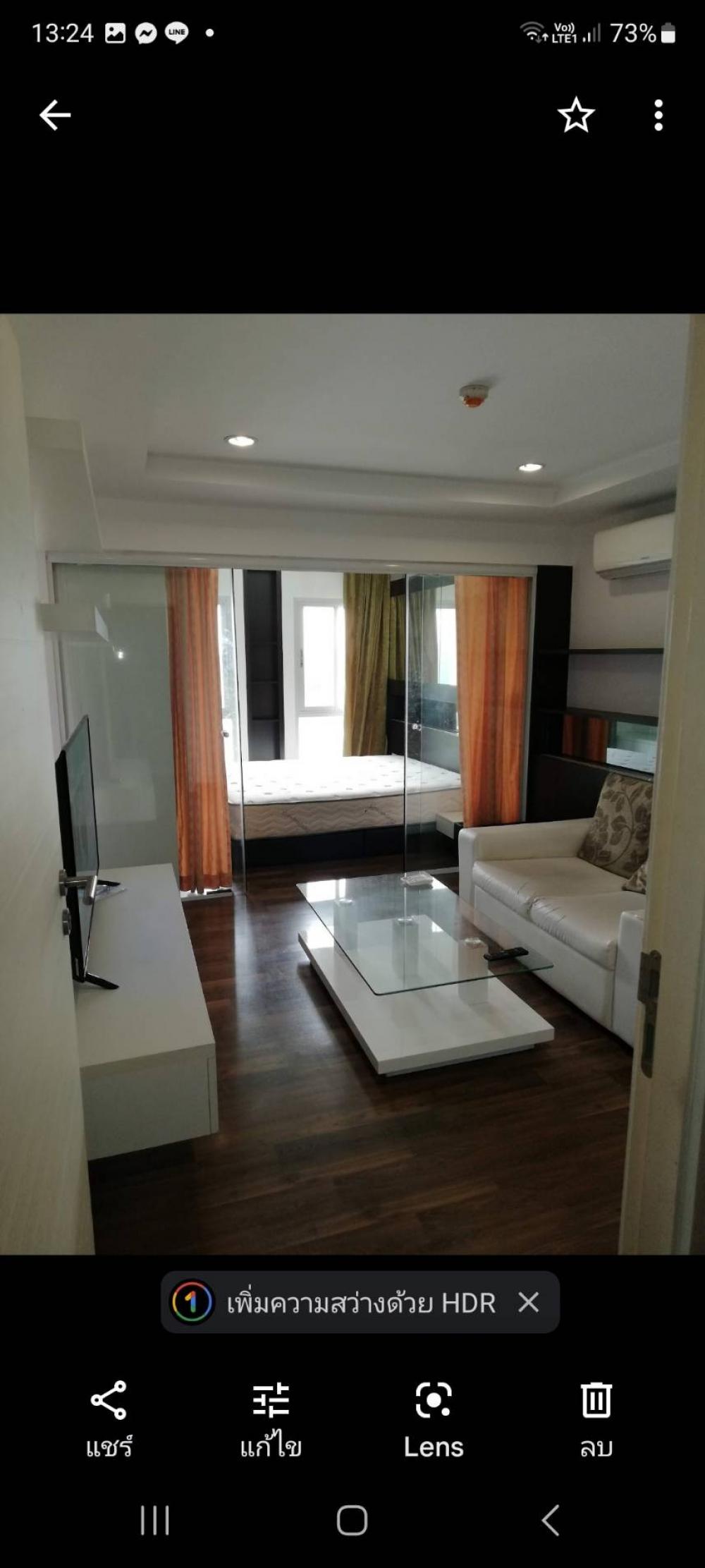 For RentCondoNawamin, Ramindra : Park Exo project, 34 sq m., 1 bedrooms, next to chocolate view, building c, 7th floor, room 509, price 8500  but you can stay.