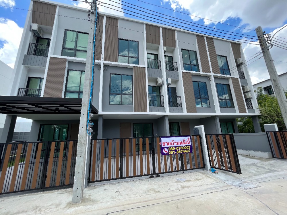 For SaleHouseVipawadee, Don Mueang, Lak Si : Townhome for sale Nue connex Don Mueang