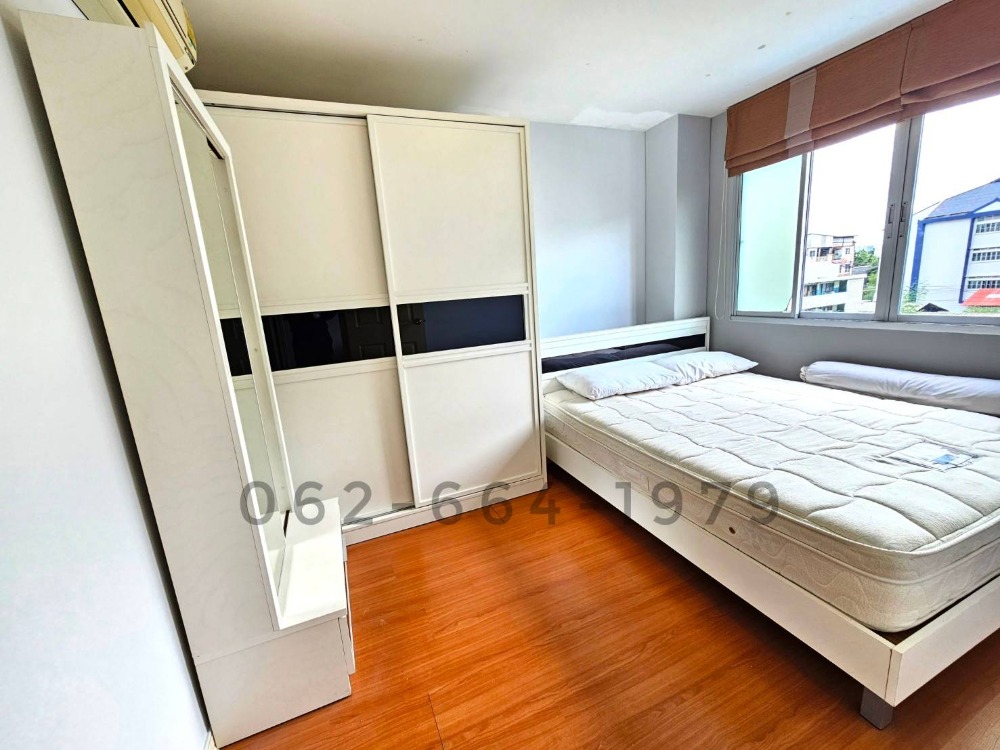 For RentCondoRamkhamhaeng, Hua Mak : Condo for rent, Lumpini Condo Town Bodindecha-Ramkhamhaeng, big room, corner room, 4th floor, corner room, very big room