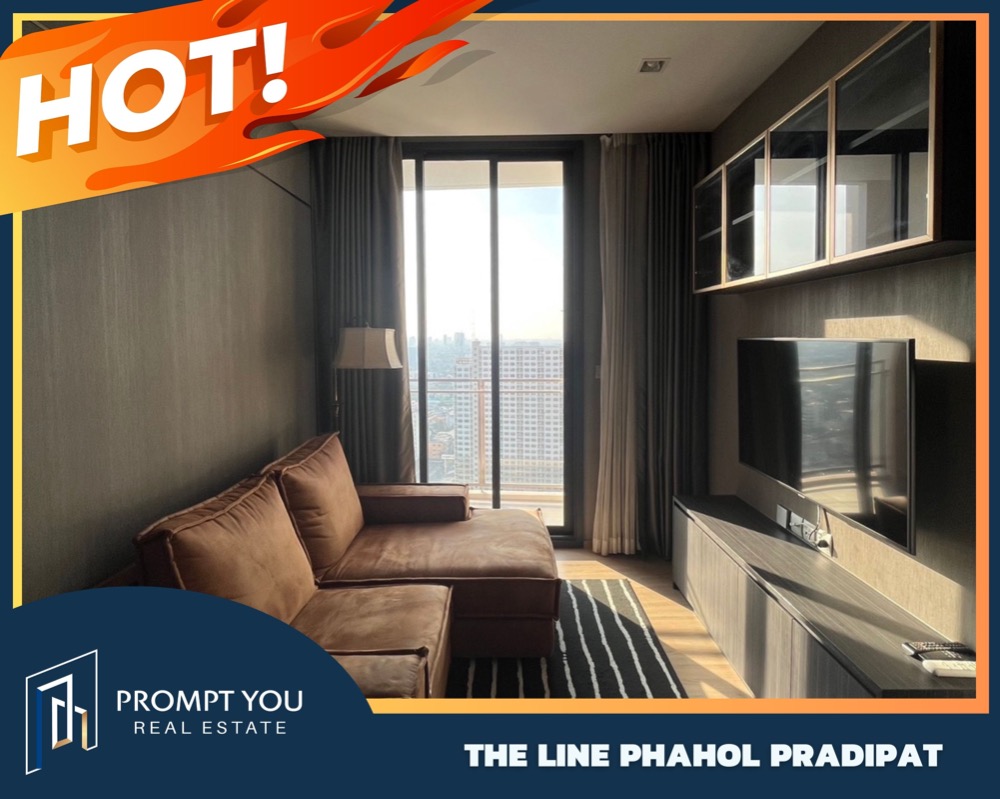 For RentCondoSapankwai,Jatujak : 🔥The Line Phahol - Pradipat 🔥 Beautiful room, ready to move in // Ask for more information at LineOfficial:@Promptyou